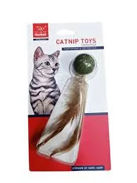 Nunbell CATNIP 1 Ball Chewy Toy for Cats