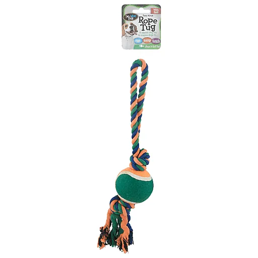 Nunbell Rope Toy with 1 Ball - For Puppy and Adult Dog NB-73