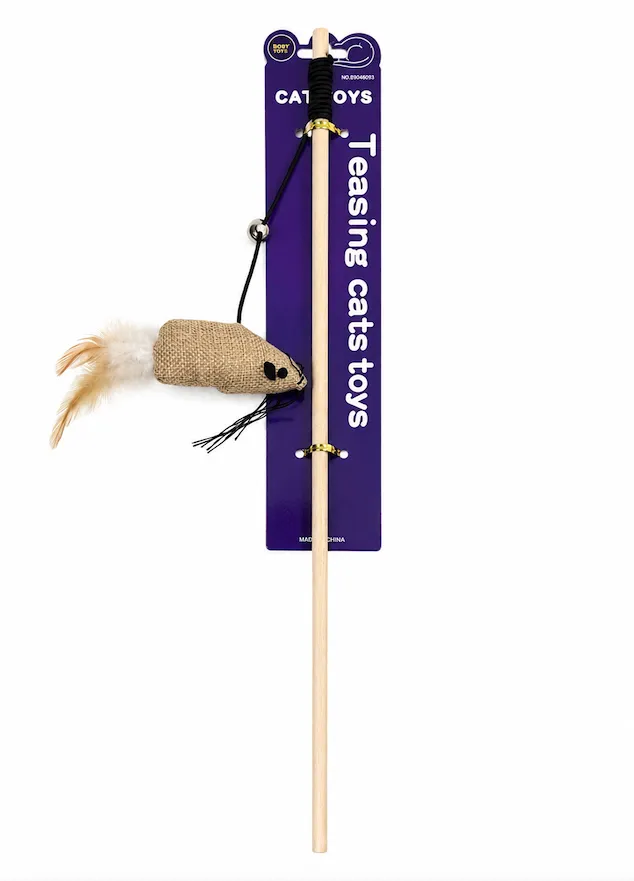 Money Kicks Teasing Cat Dangler Toy ZZY-4