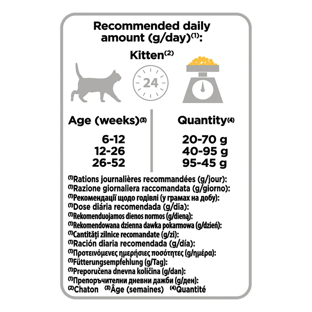 PRO PLAN Original Kitten Rich in Chicken 400gm