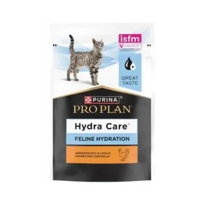 PRO PLAN Hydra Care with CHICKEN Feline Hydration - 10 X 75gm