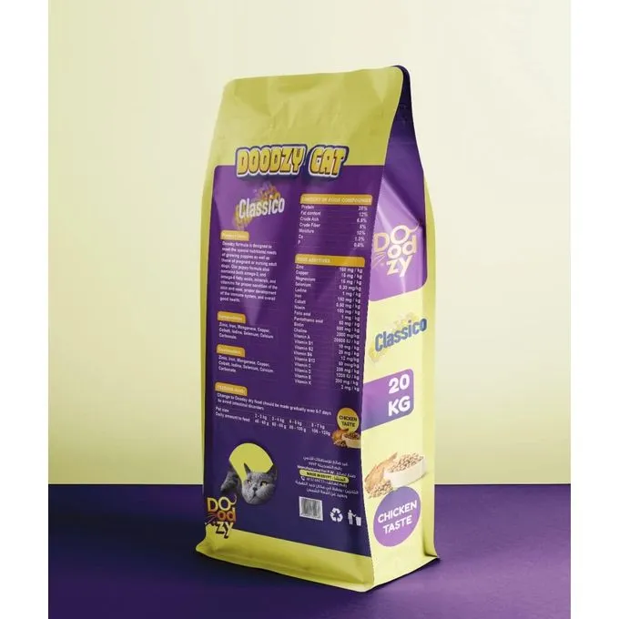 Doodzy Classico Dry Food for Adult Cats - 20KG