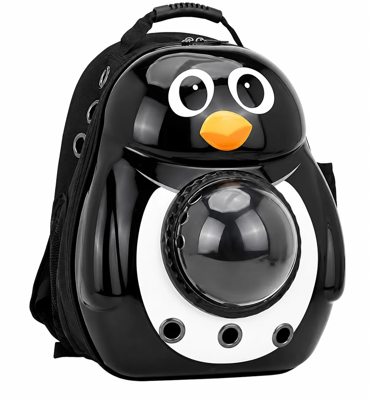 Cat Bubble Waterproof Backpack- BLACK BIRD