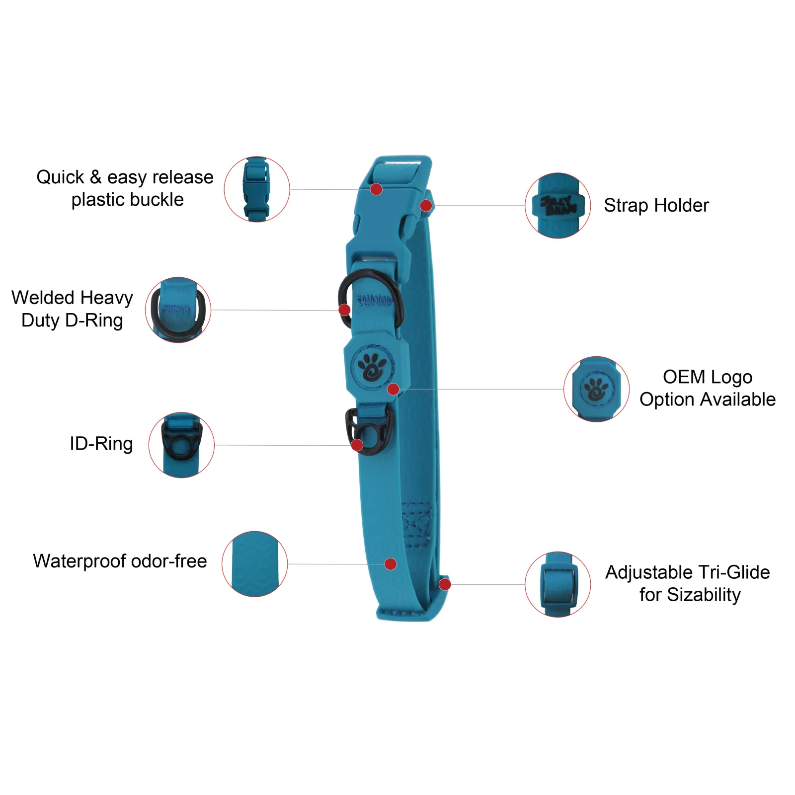 DOCO Jelly Bean Collar - DWW002