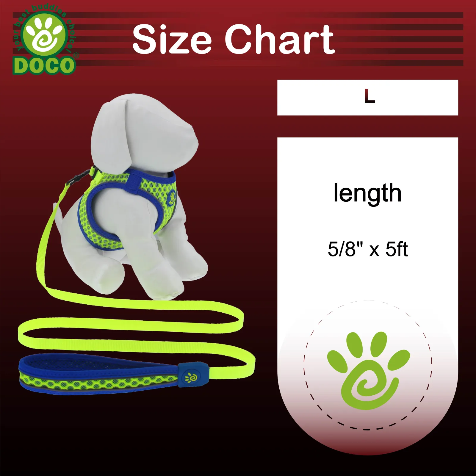 DOCO Net Mesh Leash - Small - DCA3260