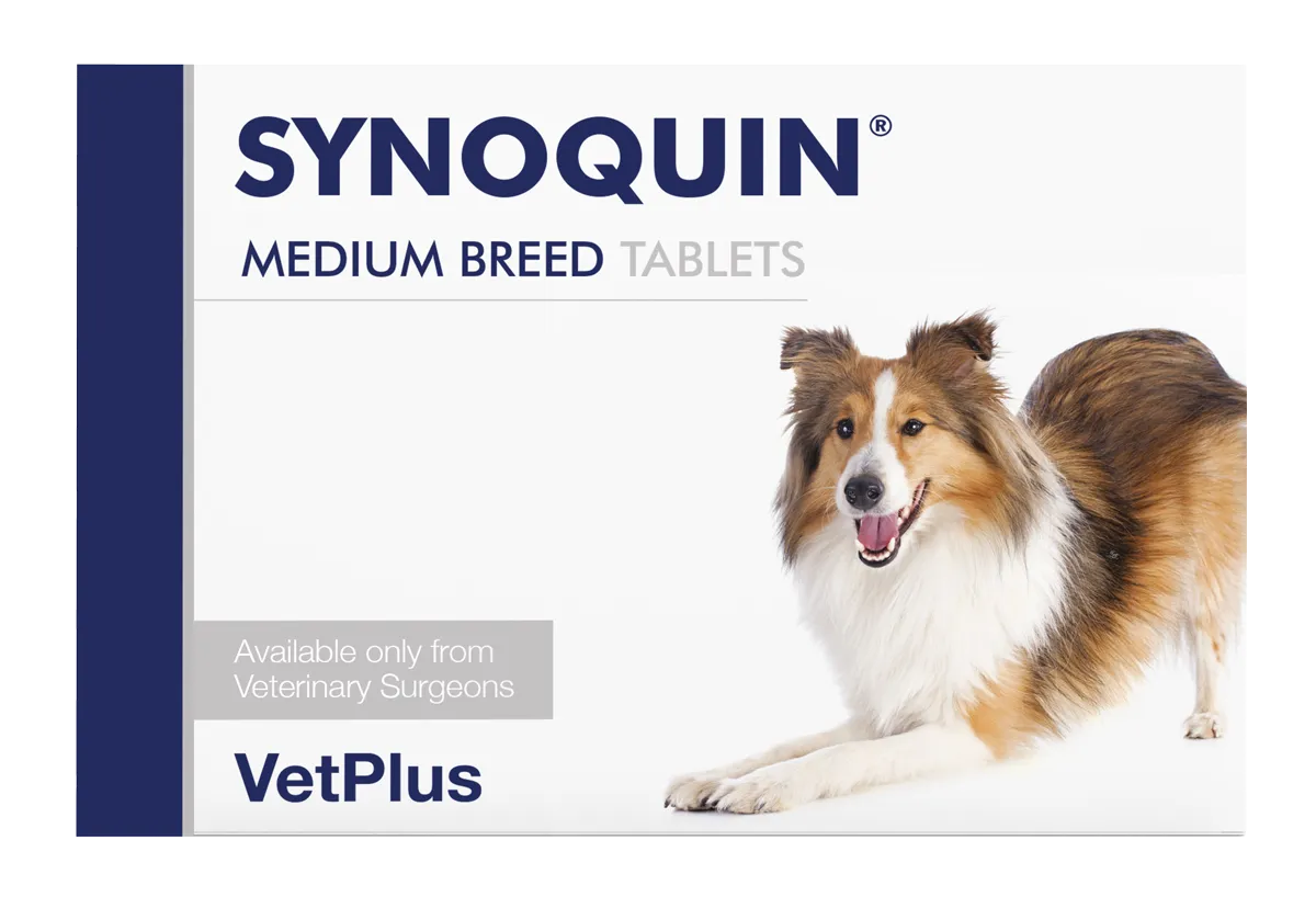 SYNOQUIN® Medium Breeds Tablets for Dogs 10-25KG - 30 Tablets