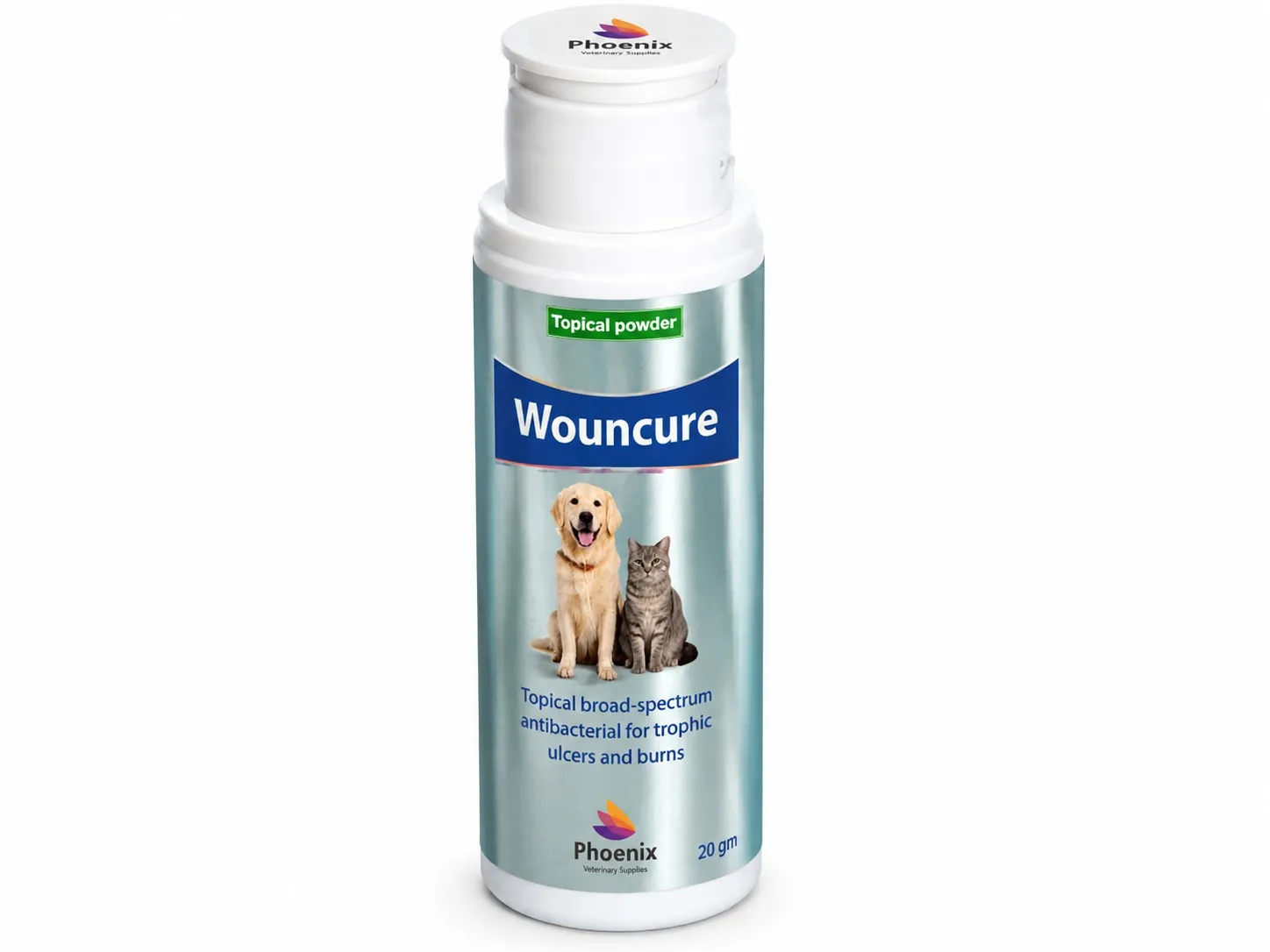 WOUNCURE Tropical Broad-Spectrum Anti Bacterial Powder - 20gm