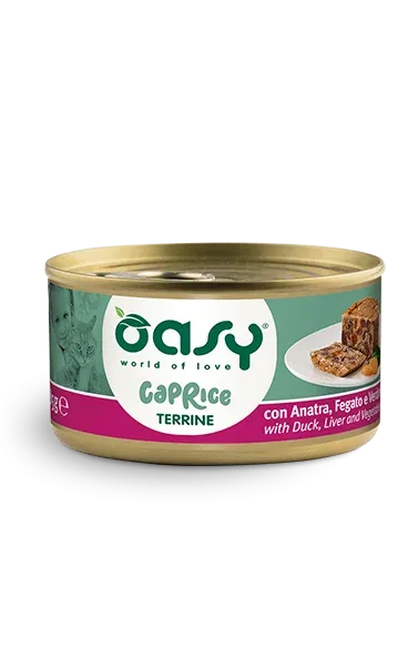 Oasy CAPRICE Terrine with Duck, Liver and Vegetables - 85gm