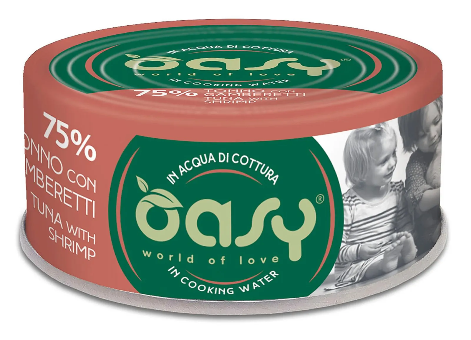 Oasy MORE LOVE Tuna with Shrimp - 70gm