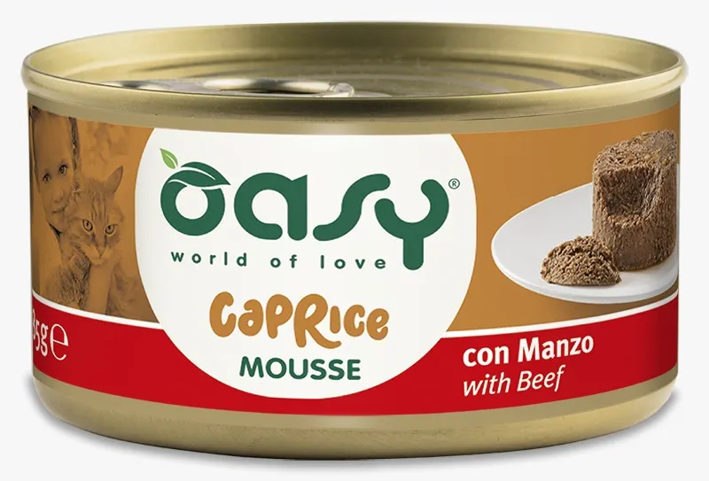 Oasy CAPRICE  Mousse with Beef - 85gm