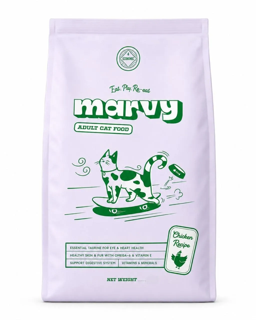 MARVY ADULT CAT FOOD WITH CHICKEN 18KG