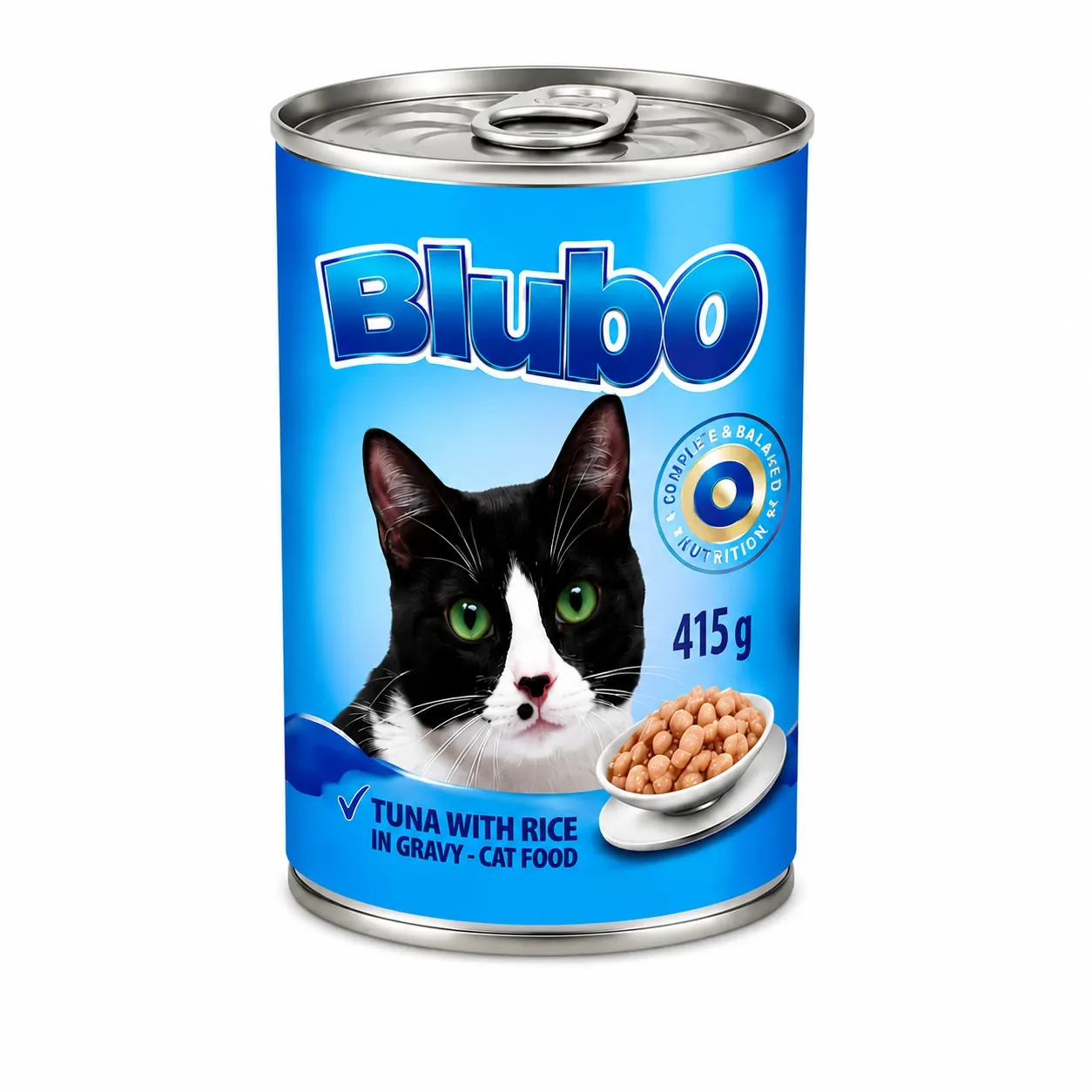 Blubo Adult Cat Chunks Wet Food with TUNA - 415gm