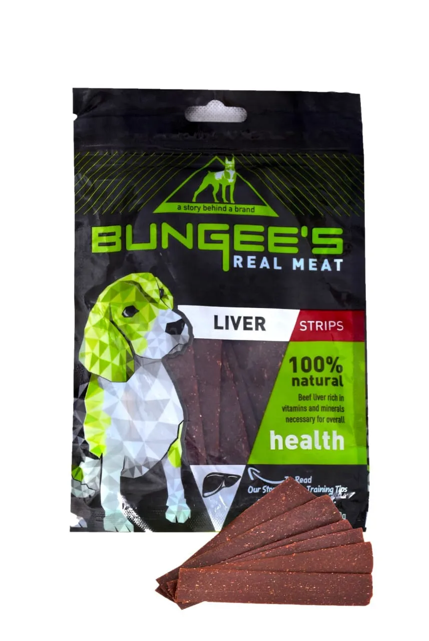 Bungee`s Liver Strips 100gm