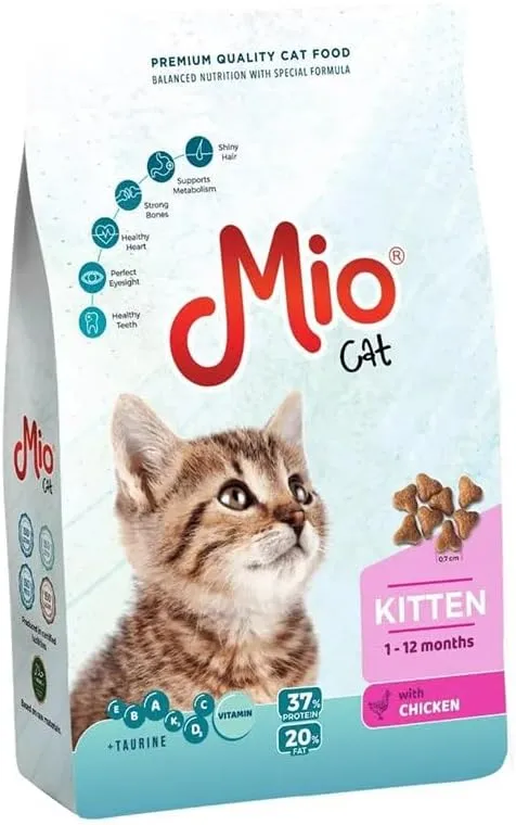 Mio Cat Kitten Dry Food with Chicken - 1KG