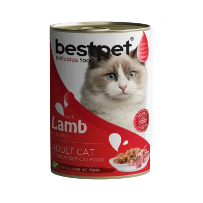 bestpet Lamb in Gravy for Adult Cats 400gm