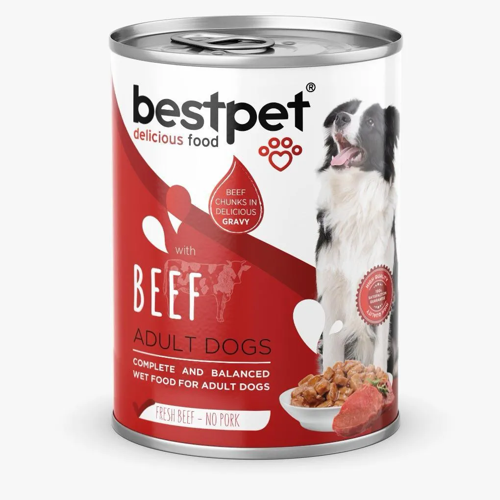 bestpet Beef in Gravy for Adult Dogs 400gm