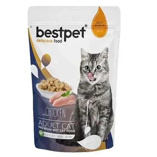 bestpet Chicken in Jelly Pouch 85gm